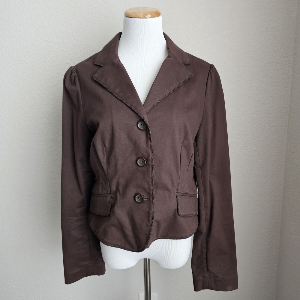 Express Dark Brown Blazer
